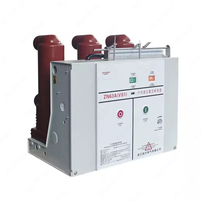  Вакуумный выключатель (стационарный) UPOWER ZN63 (VS1) Арт. - vak-zn63-0630-vk-uPower - 