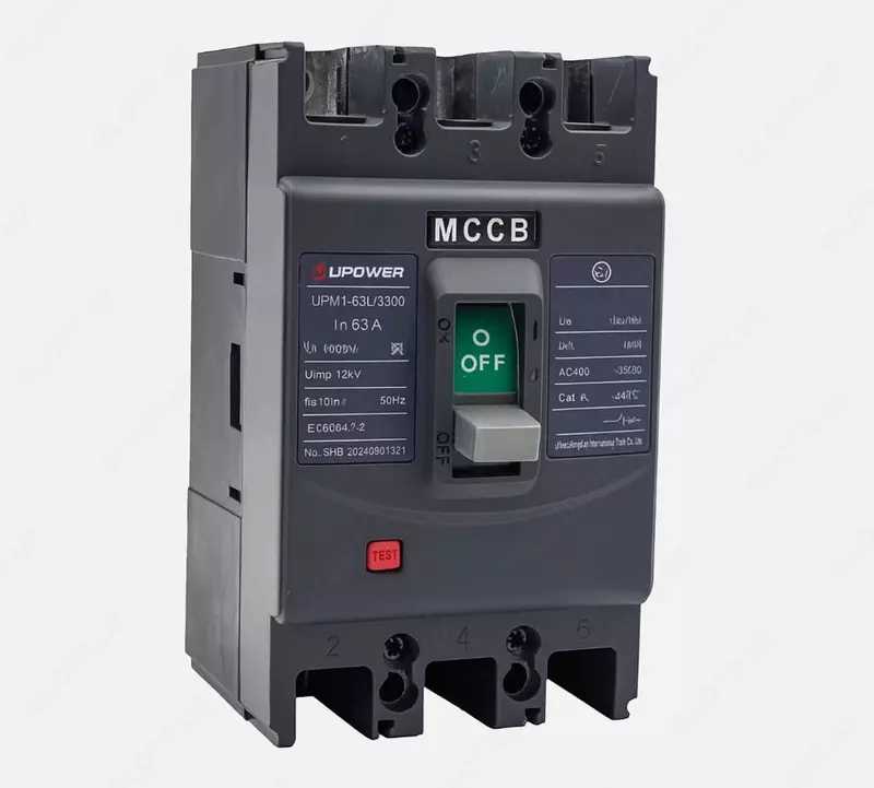 UPOWER UPM1 avtomatik ochirgichi (Art. - mccb-upm1-c3-0250)
