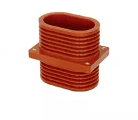 Yuqori kuchlanishli otkazuvchan izolyator UPOWER TG3-12  12 kV (Qizil-jigarrang/qizil)