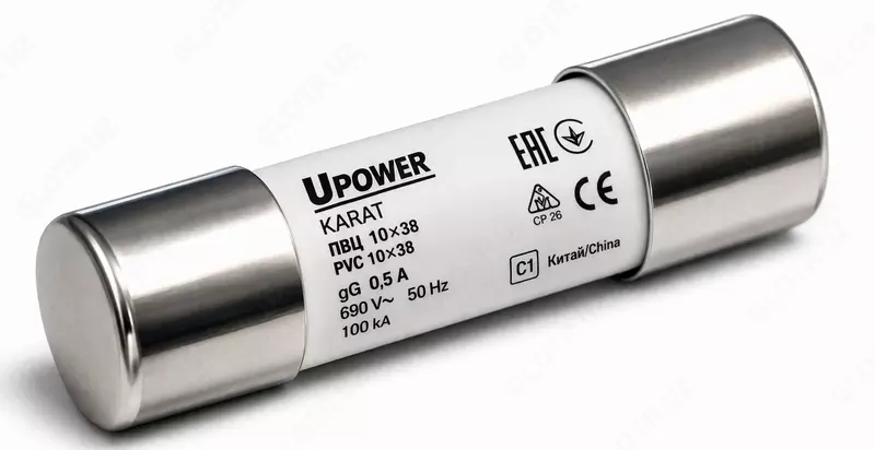 Предохранитель (плавкий) UPOWER 10х38  32А