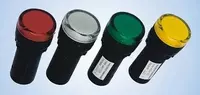  Арматура сигнальная (LED) UPOWER AD16  зеленая  желтая  красная  АС/DС  d=22 мм Только в розницу