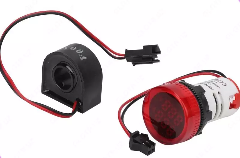   Joriy qiymat indikatori (LED) UPOWER AD101-22VAM  qizil  AC  d=22 mm