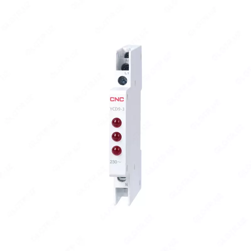 Индикатор модульный (LED) UPOWER YCD9  1/2/3Р  АС
