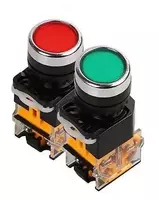  Favqulodda qoshaloq tugma UPOWER LA239A3 (START/STOP)  qizil/yashil  Ø22 mm  AC  5–10A - 