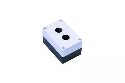   UPOWER tugmachali ustun  oq rangli plastik  5 ta joy  teshik diametri 22 mm