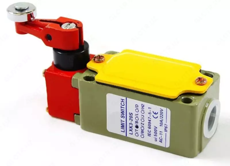   Выключатель путевой (конечный) UPOWER LXK3  1NO + 1NC  10А