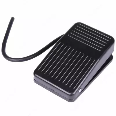 Кнопка-педаль (металл) UPOWER FS  черная  1С (НО+НЗ)  220 2(10)А