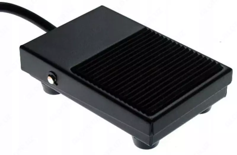   Кнопка-педаль (металл) UPOWER FS  черная  1С (НО+НЗ)  220 2(10)А