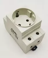   Modulli rozetka (DIN-ray) UPOWER TMS-5  1.5 kVt  220V