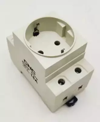   Модульная розетка (DIN-рейка) UPOWER TMS-5  1.5 кВт  220В