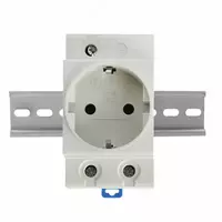 Modulli universal rozetka (DIN-ray) UPOWER 16A  220V