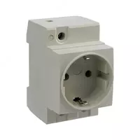   Modulli universal rozetka (DIN-ray) UPOWER 16A  220V