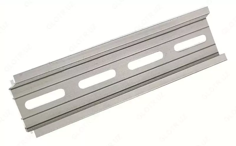  DIN rels (galvanizli polat) UPOWER teshilgan  1000x7.5x35 mm  33 teshikli - 