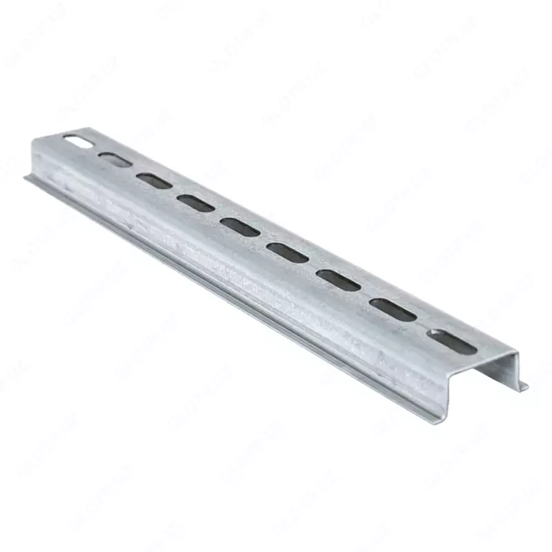   DIN rels (galvanizli polat) UPOWER teshilgan  1000x7.5x35 mm  33 teshikli