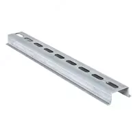   DIN rels (galvanizli polat) UPOWER 1.0  teshilgan  1000x7.5x35 mm  33 teshikli
