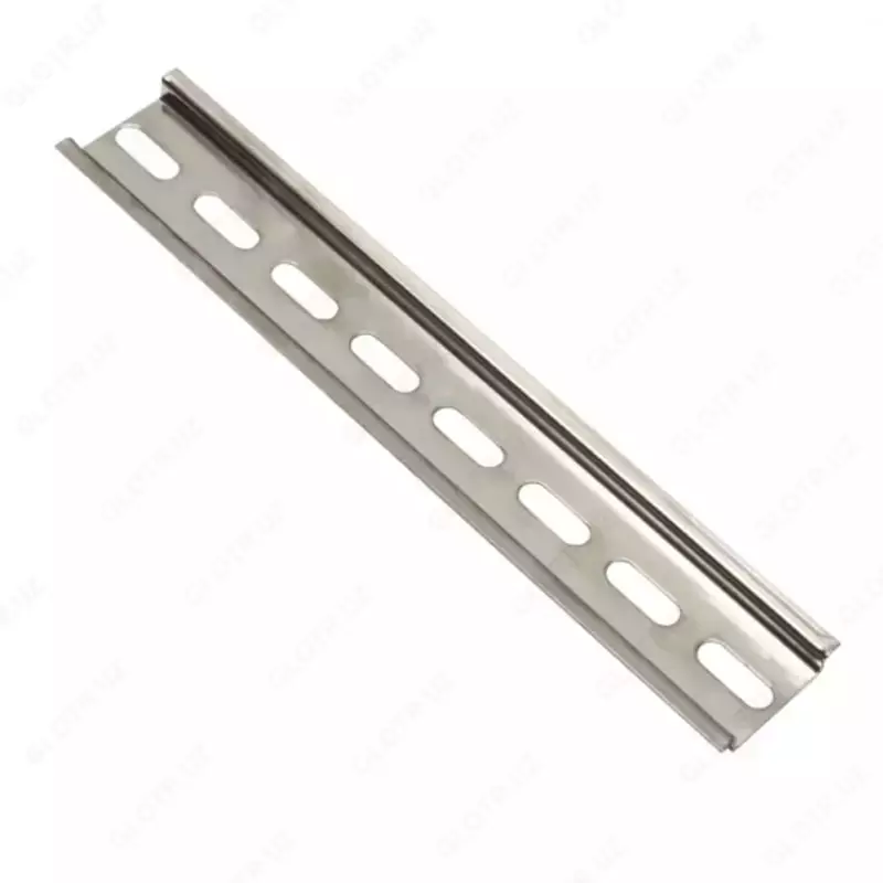  DIN rels (alyuminiy) UPOWER 1.0 (A35)  teshilgan  1000x7.5x35 mm  33 teshikli - 