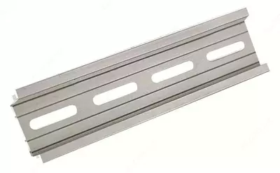   DIN-рейка (алюминий) UPOWER 1.0 (А35)  перфорированная  1000х7.5х35 мм  33 отверстия