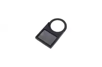   UPOWER indikator chiroqchasi uchun belgi ushlagichi  plastik  qora  18x25 mm  d = 22 mm