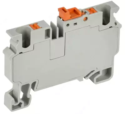 Slayd ajratgichli terminal qisqichi (modulli) UPOWER ZNI  poliamid/jez  41A  kulrang