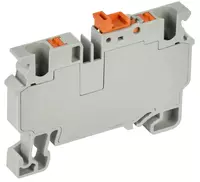 Slayd ajratgichli terminal qisqichi (modulli) UPOWER ZNI  poliamid/jez  41A  kulrang