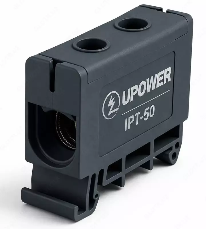 Quvvat kirish terminali UPOWER JTH5-240-PE  plastik  800V  425/380A  35-240 mm2  qora
