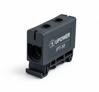  Клемма силовая вводная UPOWER JTH5-240-РЕ  пластик  800В  425/380А  35-240 мм2  черная - 