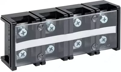 Клеммная колодка UPOWER ТС  4 зажима  60-400А  черная