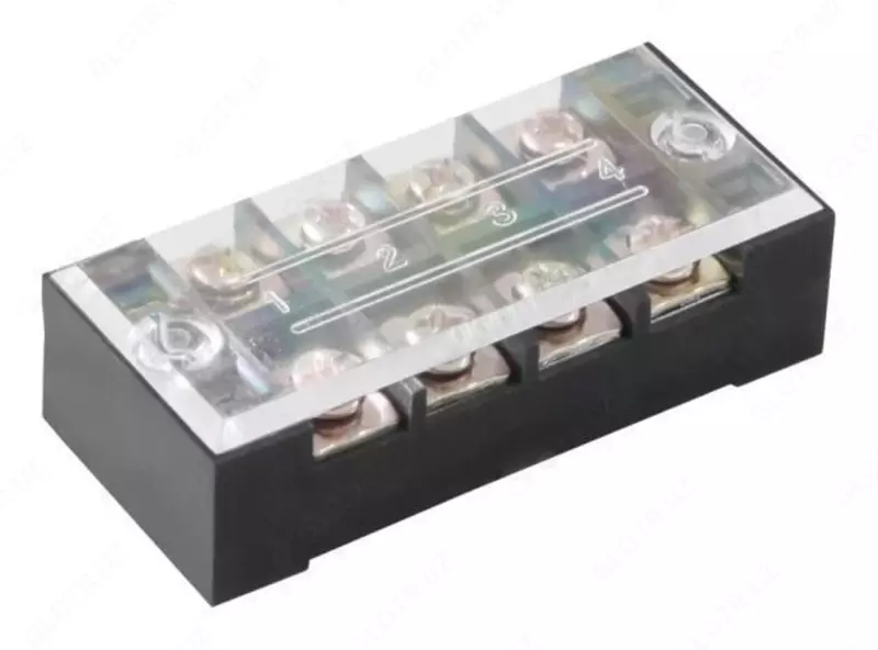  UPOWER TC terminal bloki  4 ta qisqich  60-400A  qora - 