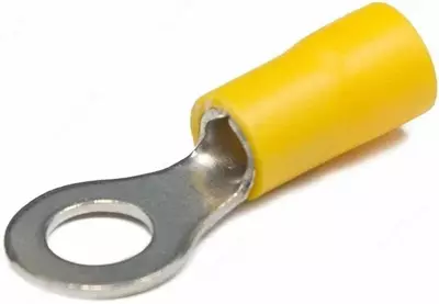 Наконечник кольцевой (изолированный) UPOWER НКИ  1.25-10 мм2  19А (уп. 100 шт)