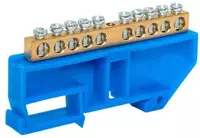  N-shinasi (DIN relsida) UPOWER NS seriyali  jez  10 teshik  2.5-10 mm2  teshik d 5.3 mm - 