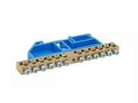  N3 shinasi (DIN relsida) UPOWER NS seriyali  jez  10 teshikli  230/400V  2.5-10 mm2  teshik d 5.3 mm  100A - 