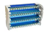   Korpusdagi N-shinasi (DIN relsida) UPOWER jez  230/400V  125A  2.5-10 mm2  d 5.3 mm
