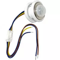 Harakat (yoruglik) sensori UPOWER RS8  110/240V  dasturlashtiriladigan  12 m  oq
