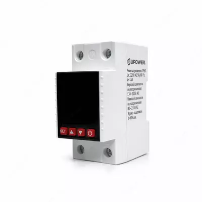 Реле напряжения UPOWER SVP-3D  3 фазы  15А  300/450В АС