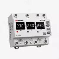  Переключатель фаз (микропроцессорный) UPOWER NP7-PS  80A - 