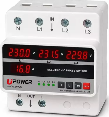 Fazali kalit (mikroprotsessor) UPOWER YC6VAZ  100A
