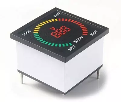  Индикатор значения напряжения (панельный) UPOWER N-72V  0-500 VAC - 