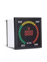   Индикатор значения напряжения (панельный) UPOWER N-72V  0-500 VAC