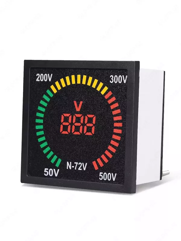  Индикатор значения напряжения (панельный) UPOWER N-72V  0-500 VAC Только в розницу