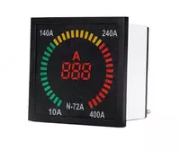  Индикатор значения тока (панельный) UPOWER N-72А  3-120А - 