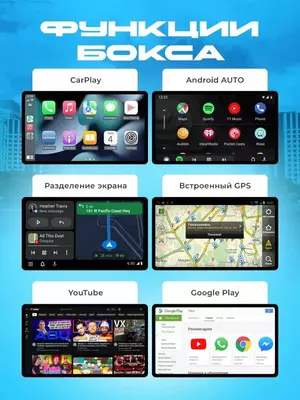 Simsiz multimedia Carplay Full Android Ai Box 8/128 Chakana savdo