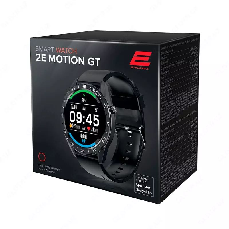  Smart Soat 2E Motion GT 46 mm Black-Silver - 