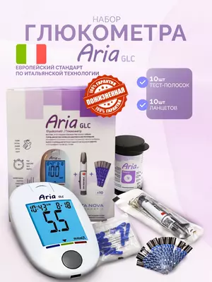 Глюкометр Aria GLC