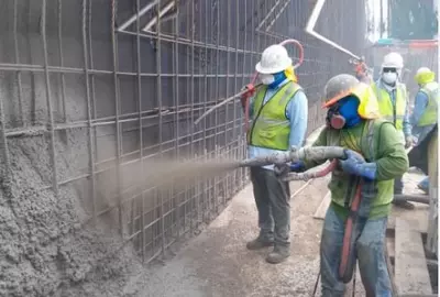 Торкретирование бетона (услуги)