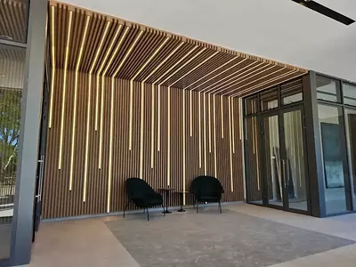 Цена по запросу Металлические волнистые реечные потолки от Agraf Steel — сочетание стиля и надёжности