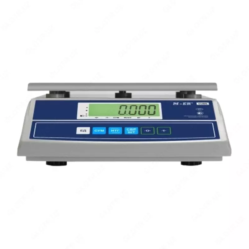 Фасовочные настольные весы M-ER 326 AFL-15.2 "Cube" c RS-232 LCD - 1 227 700 сум