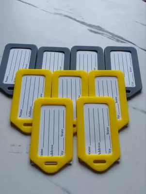 Пластиковые бирки для ключей - 4 000 сум / шт