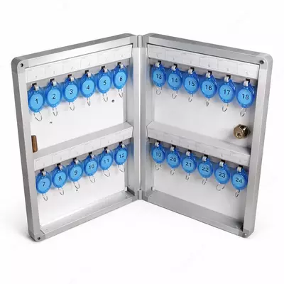   Ключница металлическая на 180 ключей настенная шкаф для хранения ключей