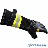  Перчатки пожарного кожаные 36 см термостойкие - 