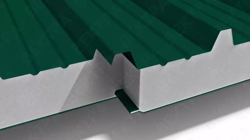 Сэндвич панель Стенавой Пенополиуретан (ППУ) 0